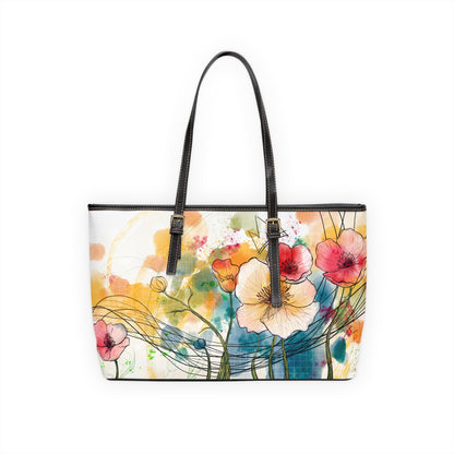 Poppies Song - PU Leather Shoulder Bag