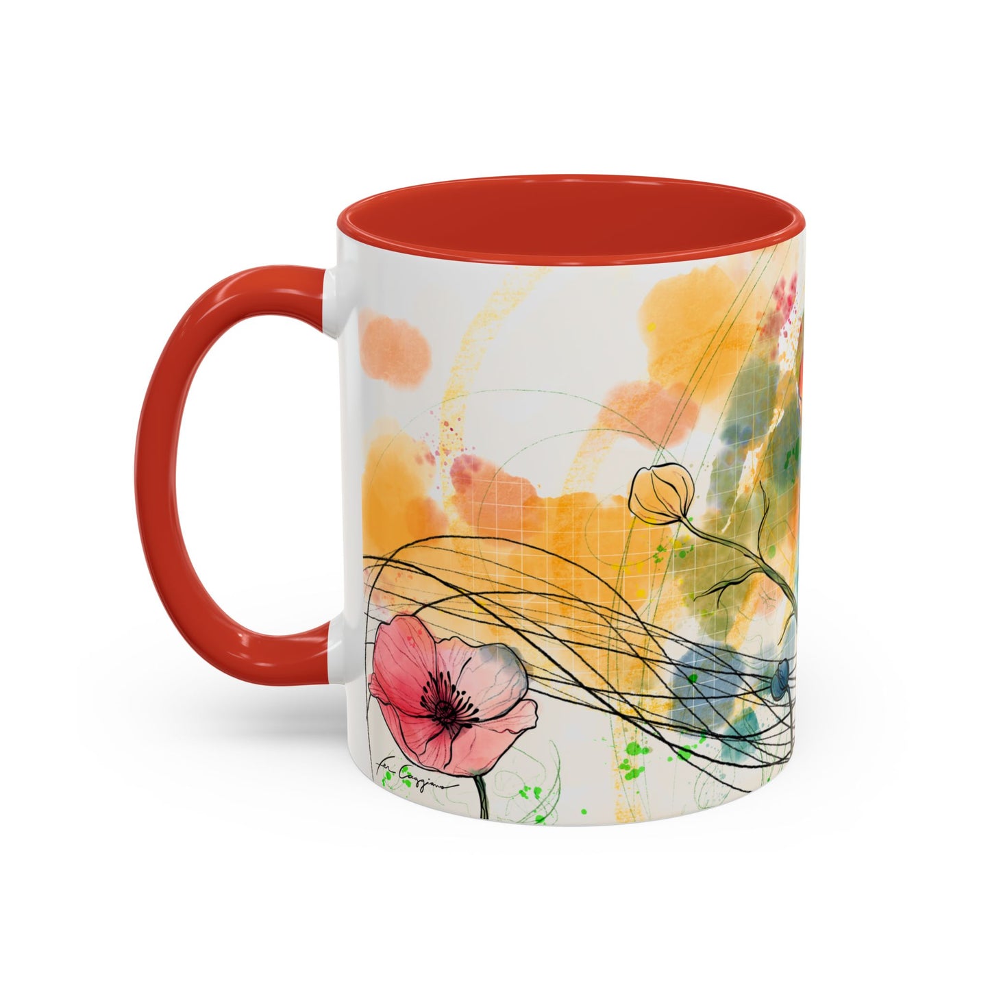 Poppies Song Coffee Mug