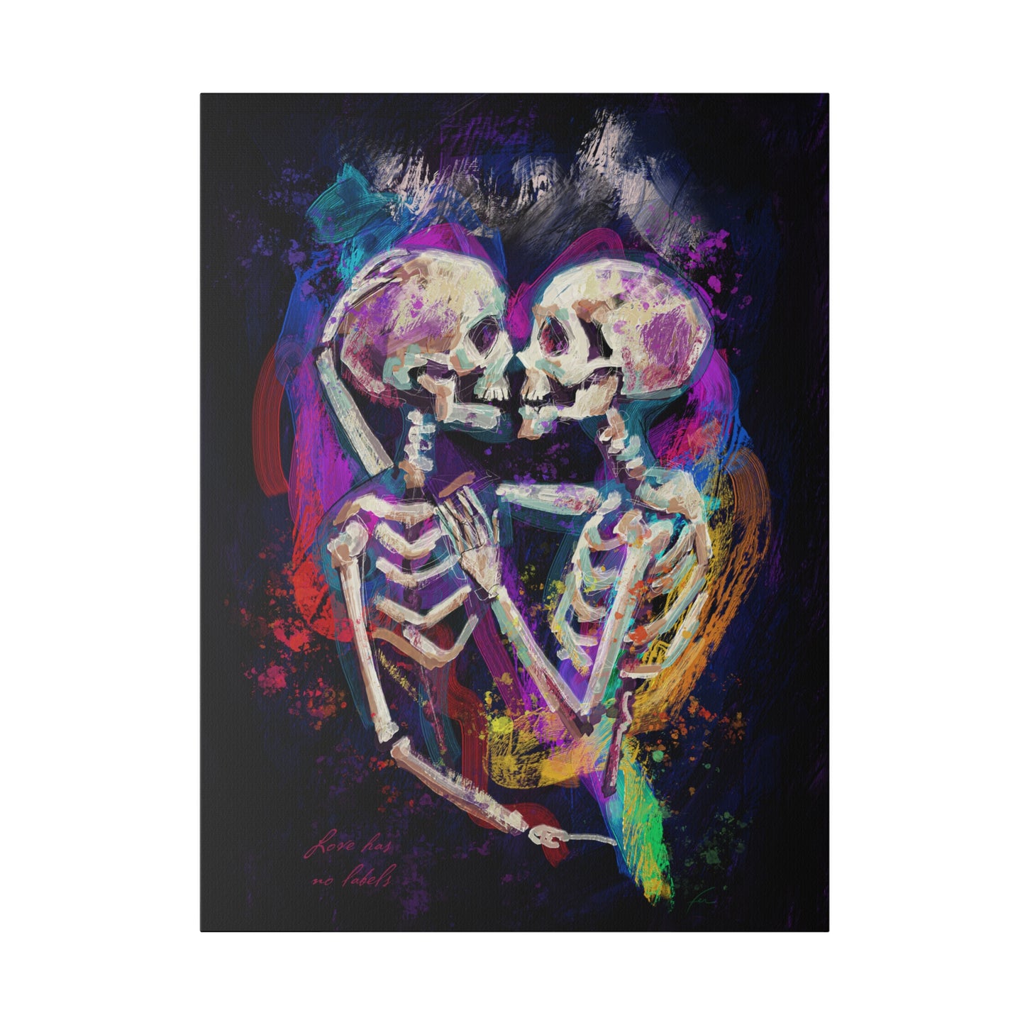 Love Has No Labels - Print on Canvas