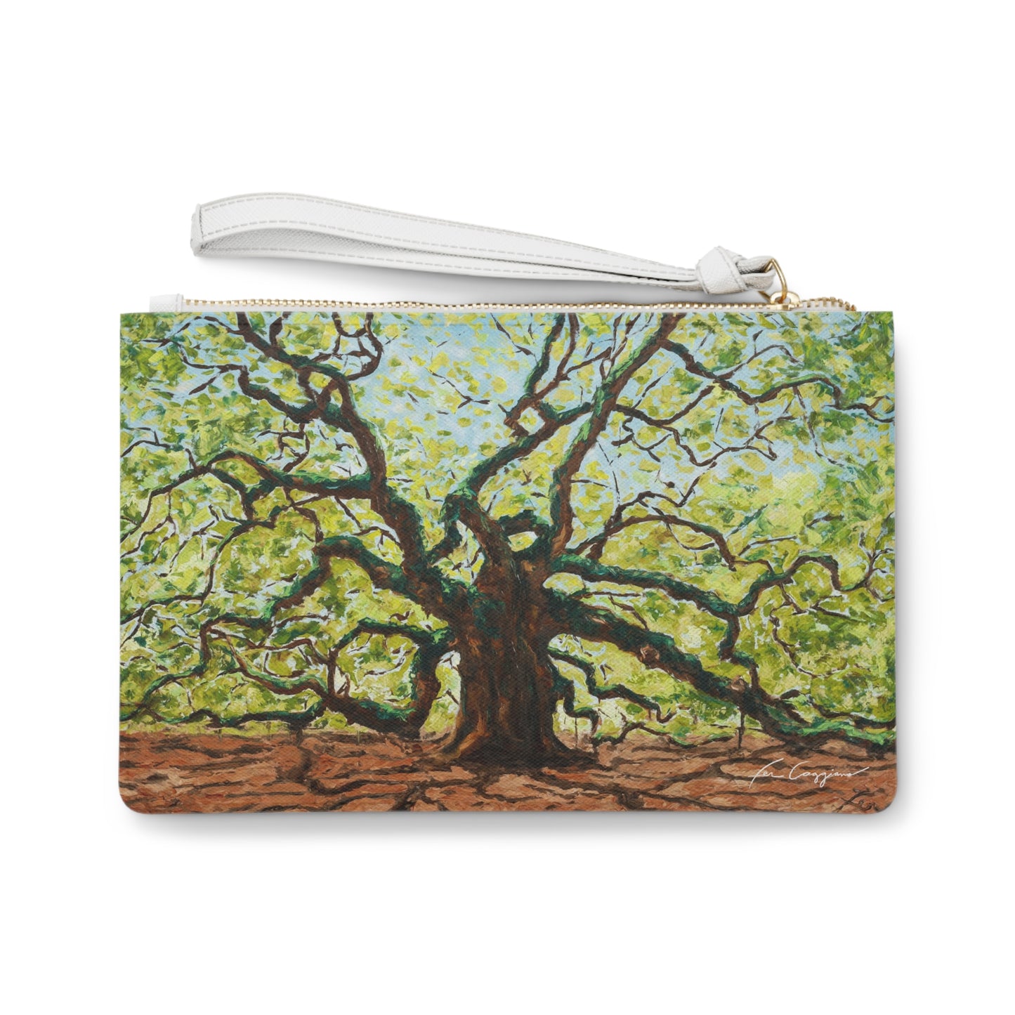 Angel Oak Clutch Bag