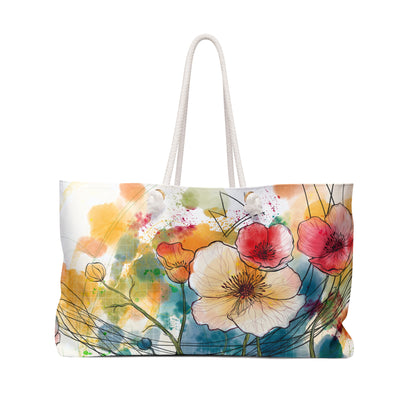 Poppies Song Weekender Bag