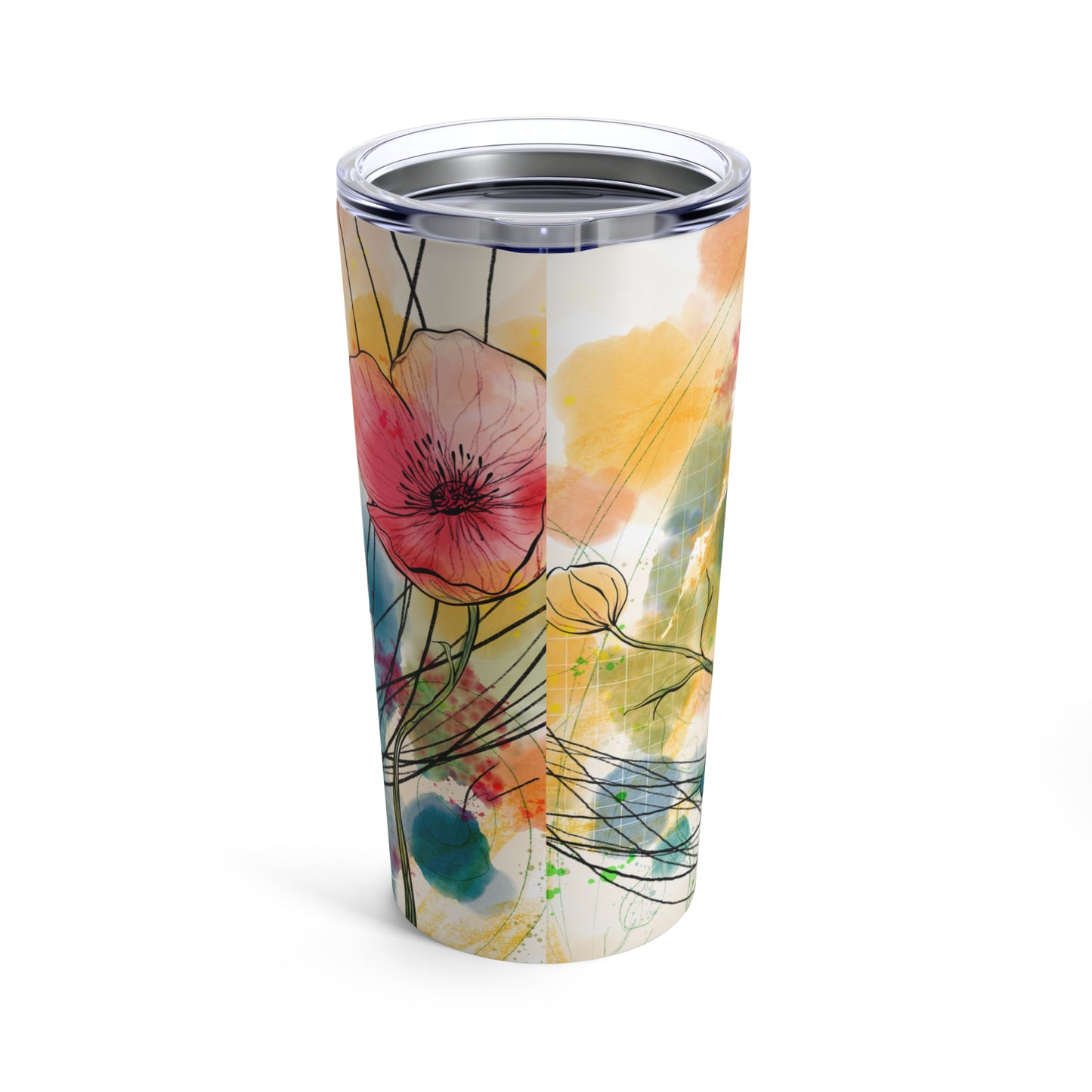 Poppies Song Tumbler 20oz