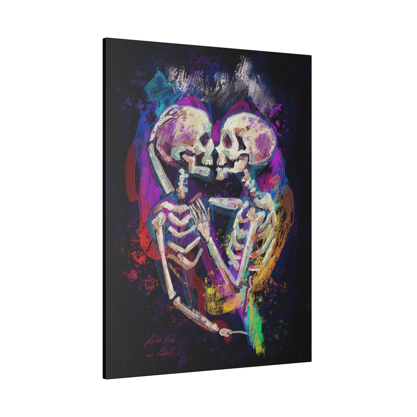 Love Has No Labels - Print on Canvas