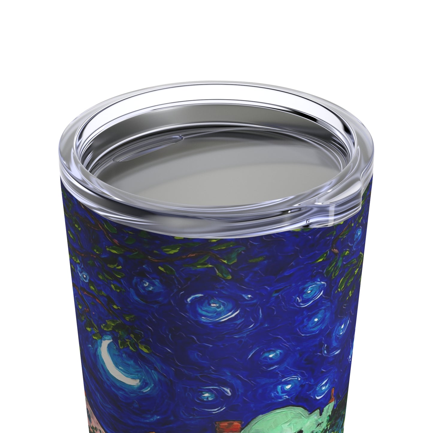 Rainbow Row at Night Tumbler 20oz