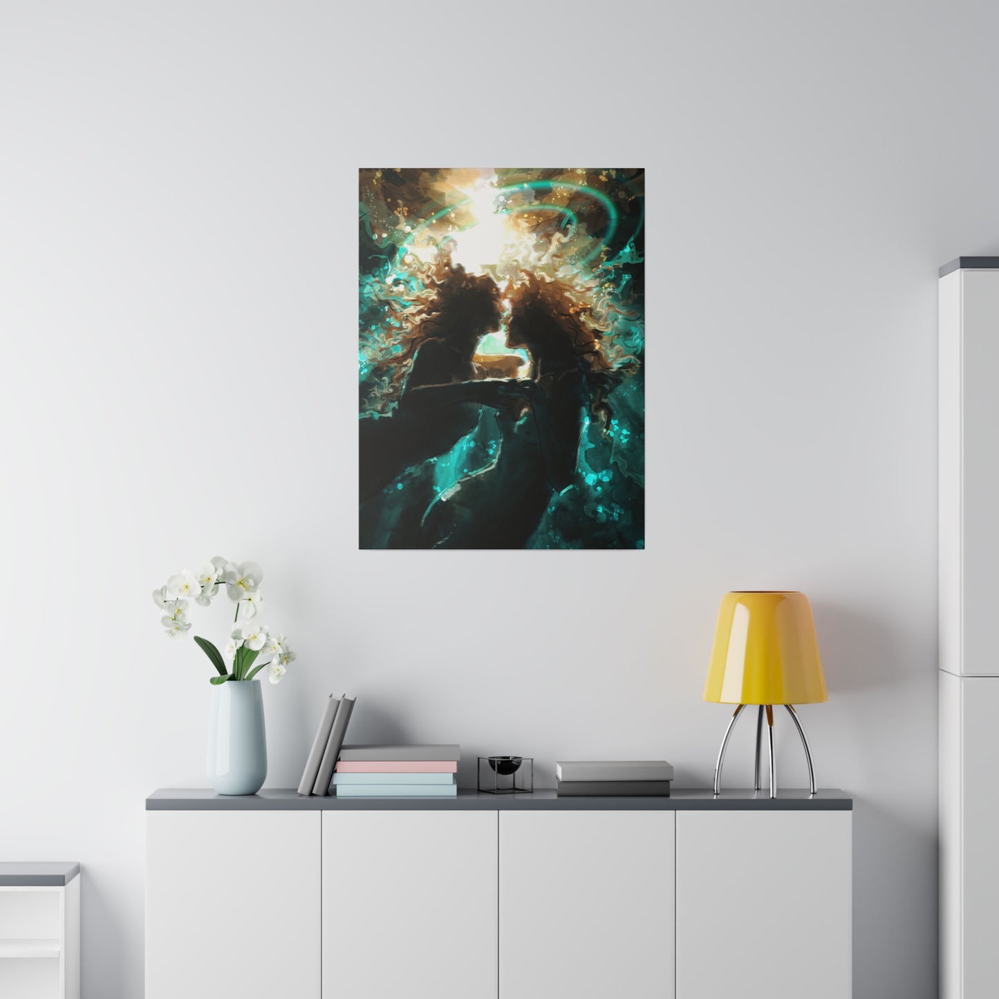 Submerged Love - Print on Canvas