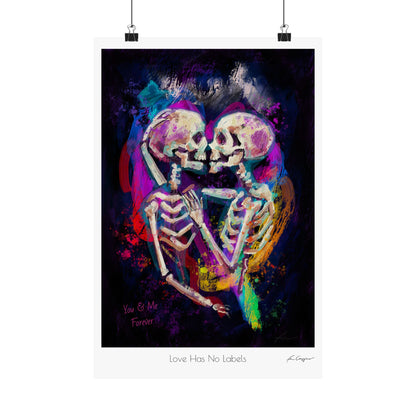 Love Has No Labels - Print on Paper (PERSONALIZABLE)